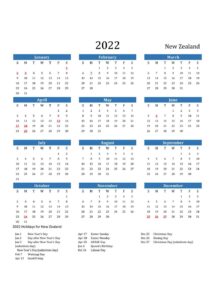 Public Holidays In NZ pdf