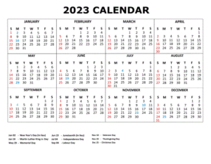 Finland 2023 Calendar with Holidays