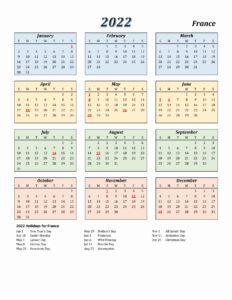 France Public Holidays 2024